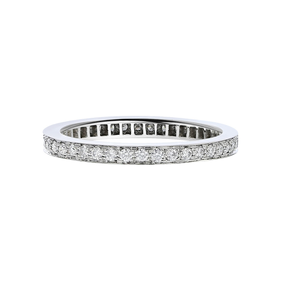 Platinum Diamond Eternity Wedding Band