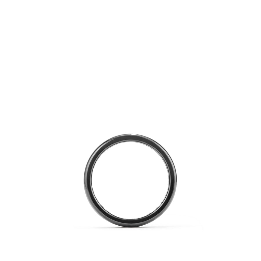 DY Classic Band in Black Titanium, 6mm