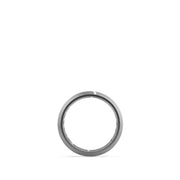 Beveled Band in Grey Titanium, 6mm