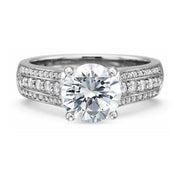 Couture Flushfit Diamond Engagement Ring Setting