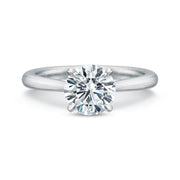 Classic Solitaire Diamond Engagement Ring Setting