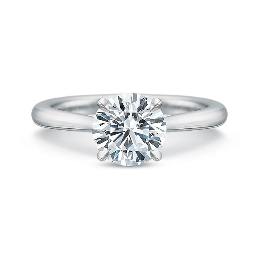 Classic Solitaire Diamond Engagement Ring Setting