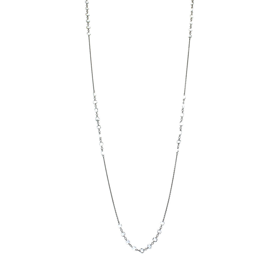 36-Inch Chain with Mix Shape Rose Cut Diamonds | Schiffman's Jewelers