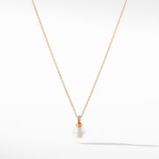 Solari Pendant Necklace with Diamonds in 18K Gold