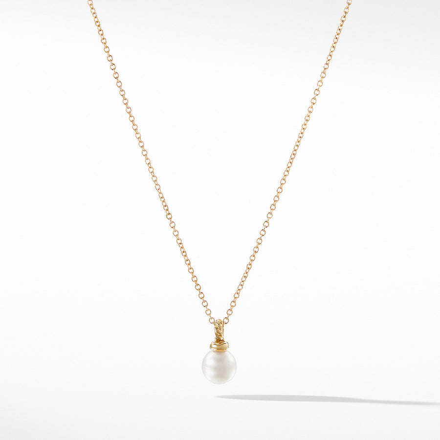 Solari Pendant Necklace with Diamonds in 18K Gold