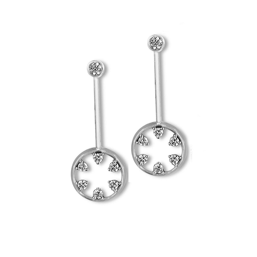 Starwheel Earrings
