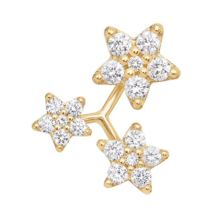 Shooting Stars Single Stud Earring