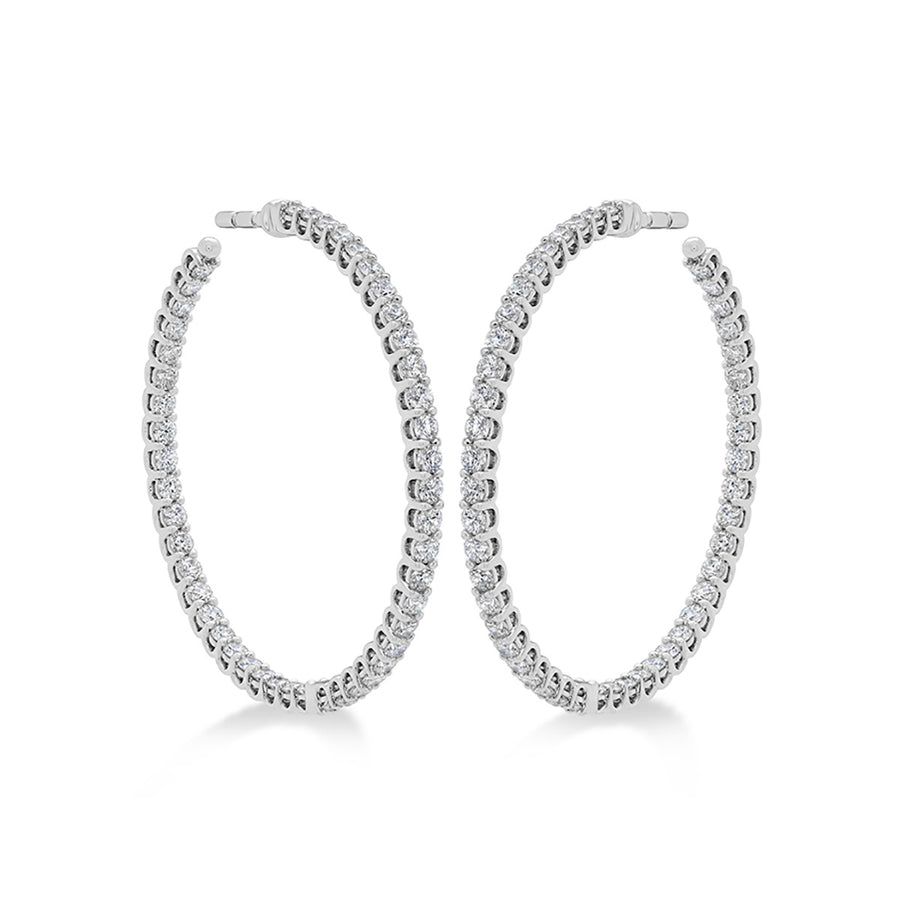 Signature Inside Out Hoop Medium
