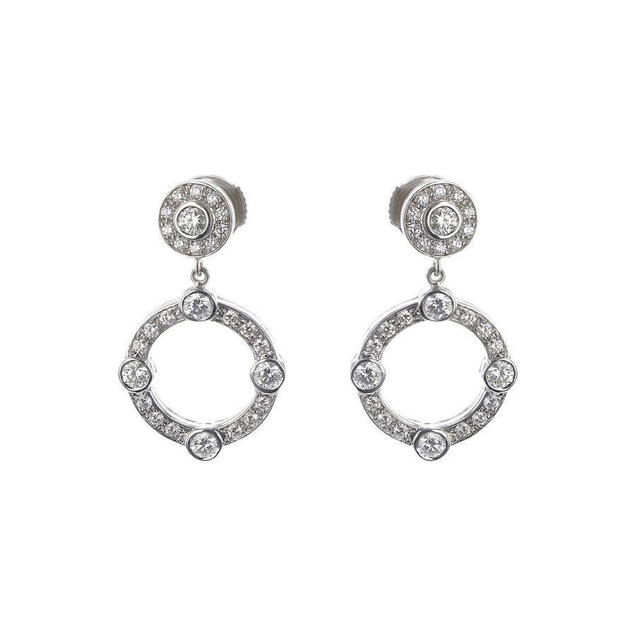 Small Carousel Drop Earrings