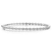 Lorelei Floral Diamond Bangle