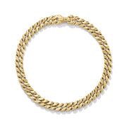 Curb Chain Bracelet in 18K Yellow Gold