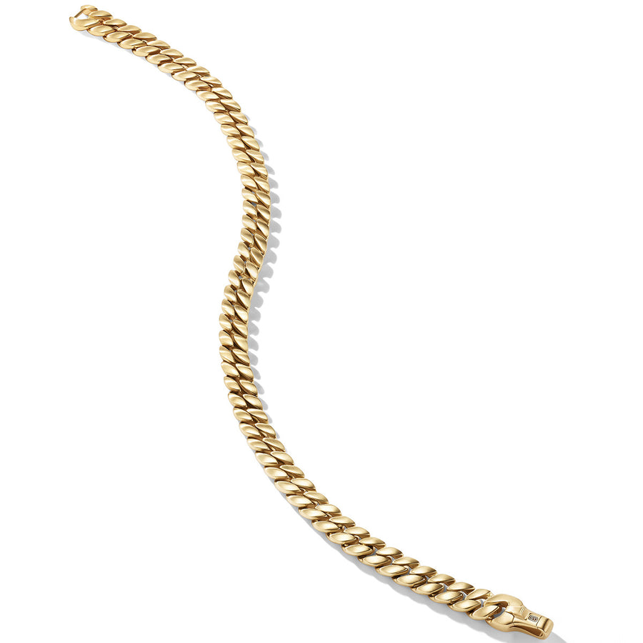 Curb Chain Bracelet in 18K Yellow Gold