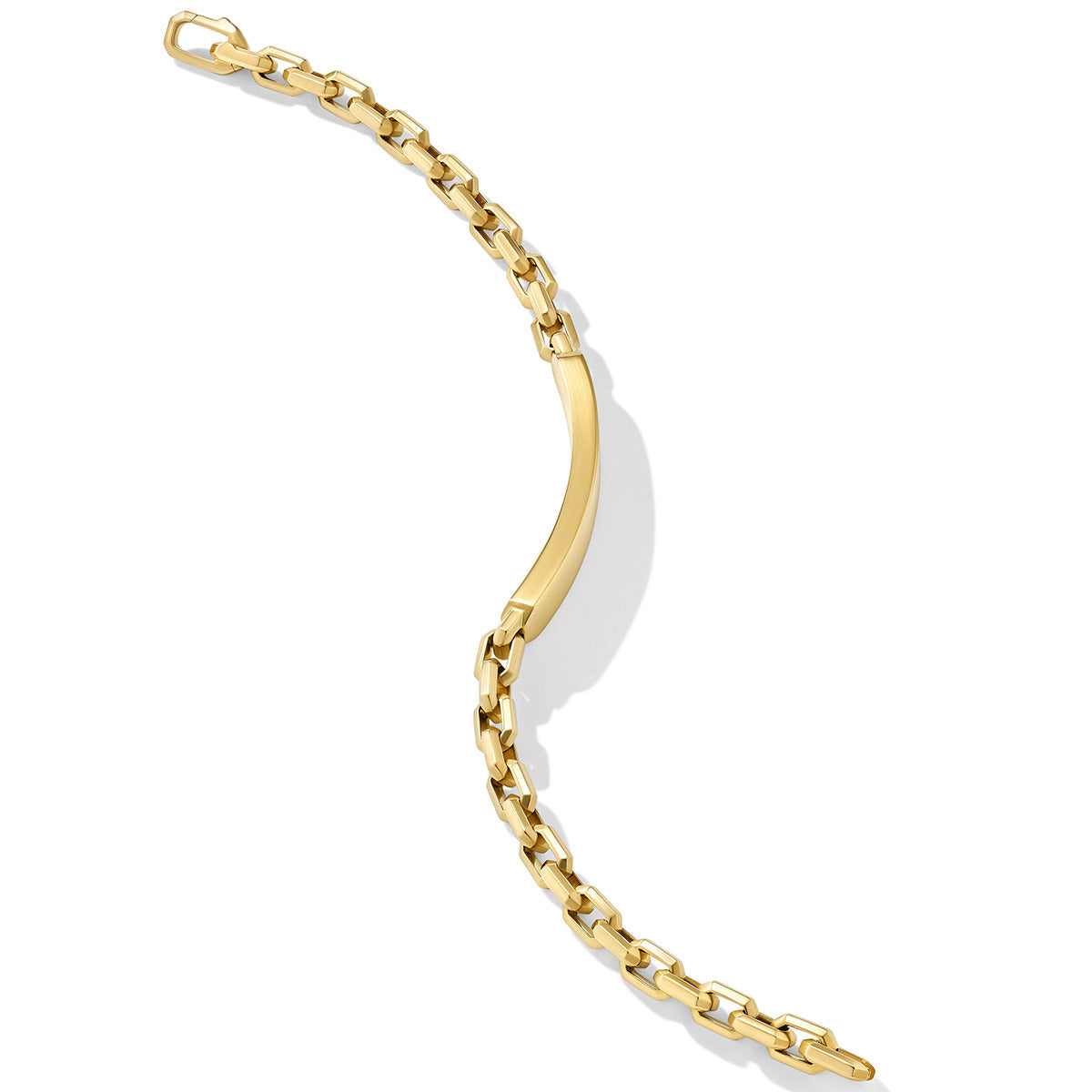 Streamline ID Bracelet in 18K Yellow Gold | Schiffman's Jewelers