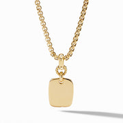 SY Heart Amulet in 18K Yellow Gold