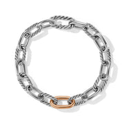 DY Madison Chain Bracelet with 18K Rose Gold
