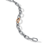 DY Madison Chain Bracelet with 18K Rose Gold