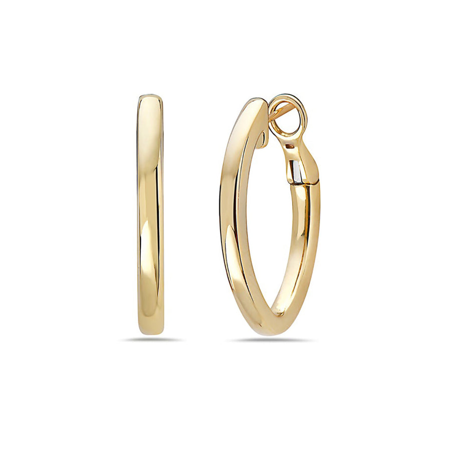 Signature Gold Hoop Earrings