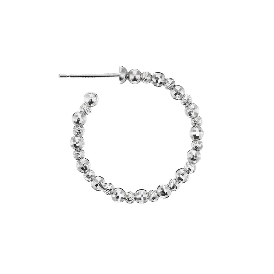 Limitless Hoop Earrings in Platinum, Small