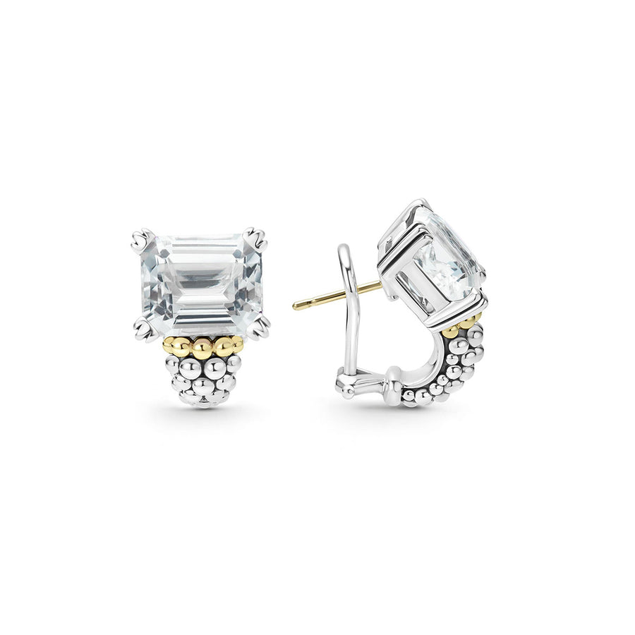 Petite White Topaz Earring