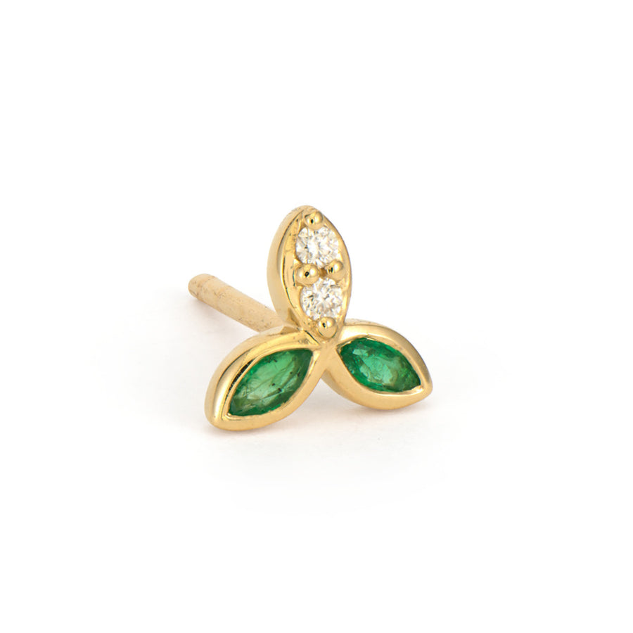 Three Stories Petal Single Stud Earring