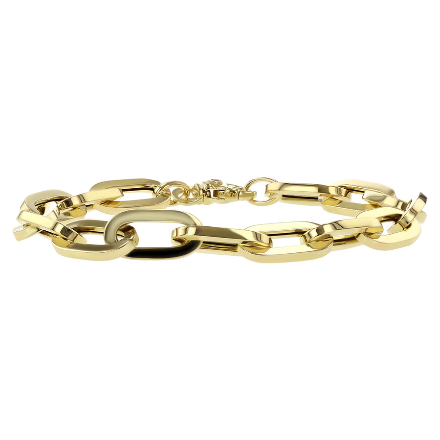 Classic Oro Paper Clip Link Bracelet