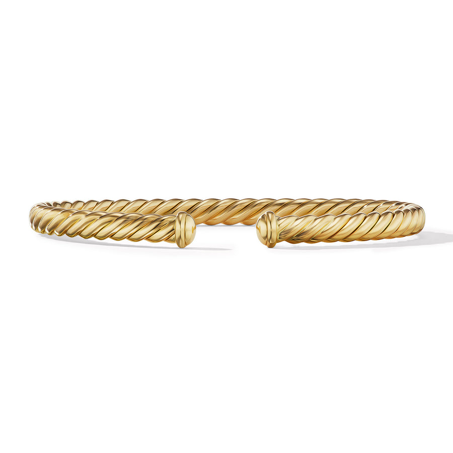 Cablespira Oval Bracelet in 18K Yellow Gold