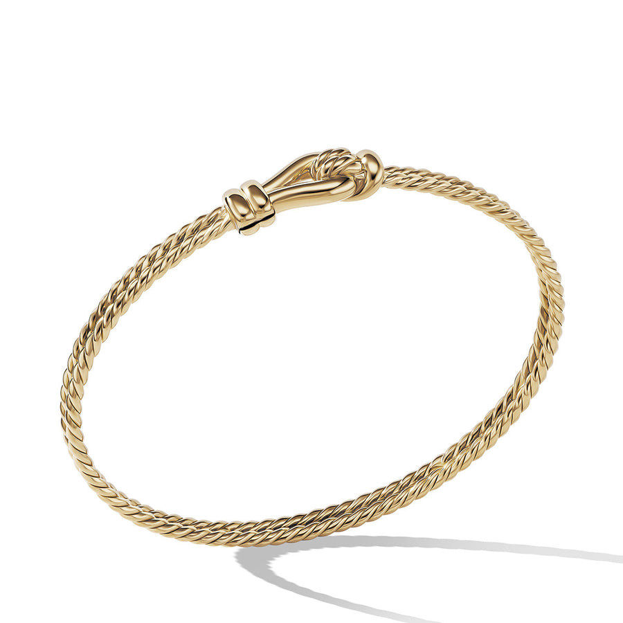 Thoroughbred Loop Bracelet in 18K Yellow Gold