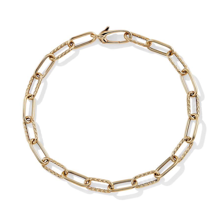 DY Madison Chain Bracelet in 18K Yellow Gold