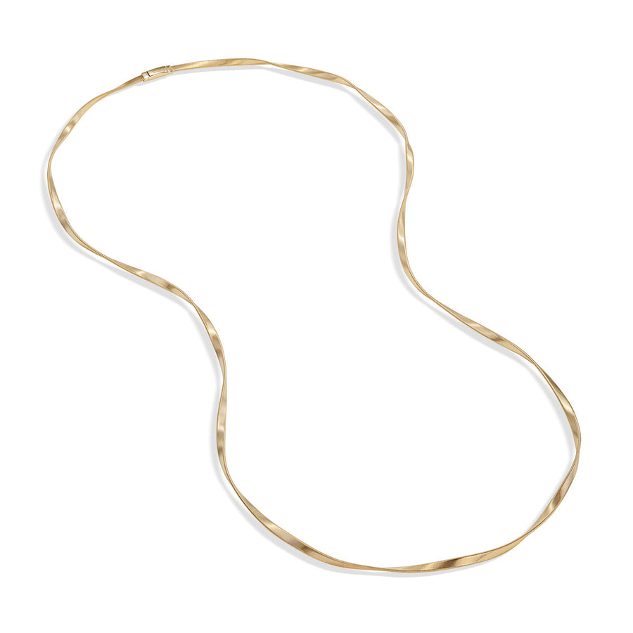 18k Yellow Gold Long Necklace