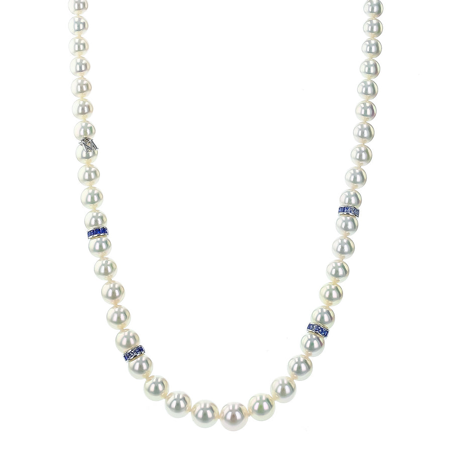 Ocean Akoya Cultured Pearl Necklace