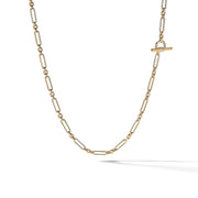 Lexington Chain Necklace in 18K Yellow Gold with Diamonds