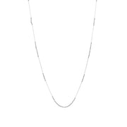 Platinum Station Necklace