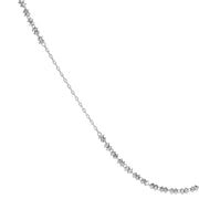 Platinum Station Necklace