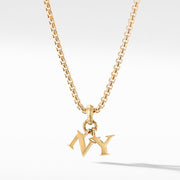 NY Charm in 18K Yellow Gold