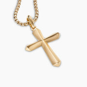 Roman Cross Amulet 18K Yellow Gold without Chain