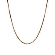 Small Box Chain in 18K Gold, 2.7mm