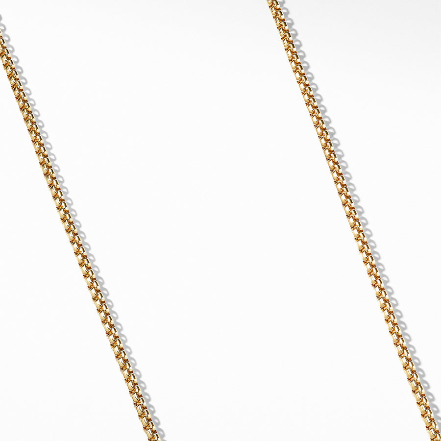 Small Box Chain in 18K Gold, 2.7mm