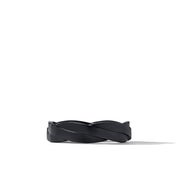 DY Helios Band Ring in Black Titanium