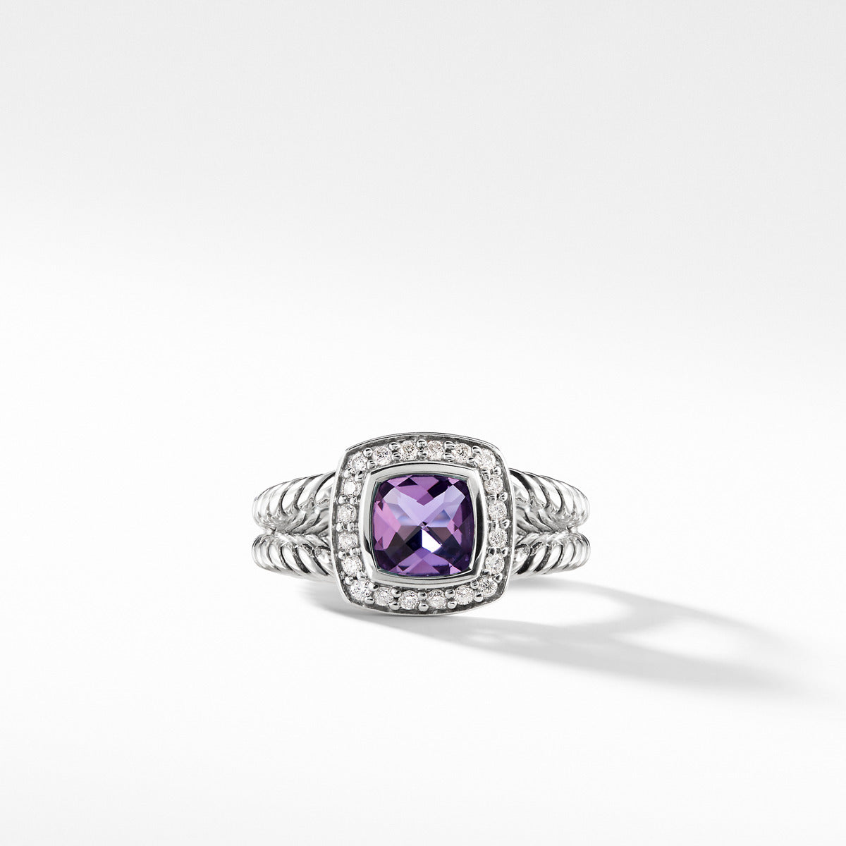 Petite albion ring 2024 with diamonds