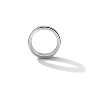 Deco Band Ring in Sterling Silver