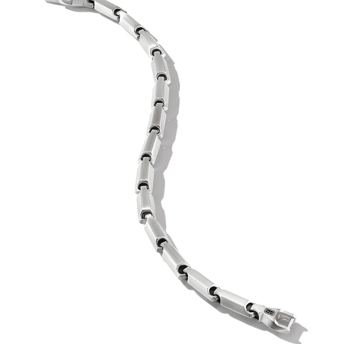 Faceted Link Bracelet in Sterling Silver | Schiffman's Jewelers