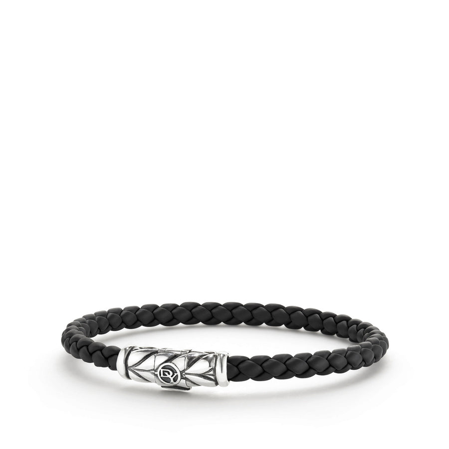 Chevron Bracelet in Black