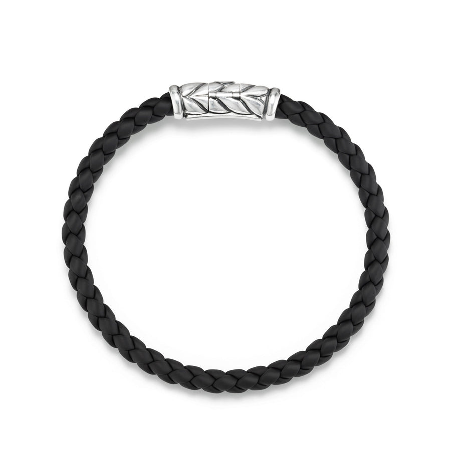 Chevron Bracelet in Black