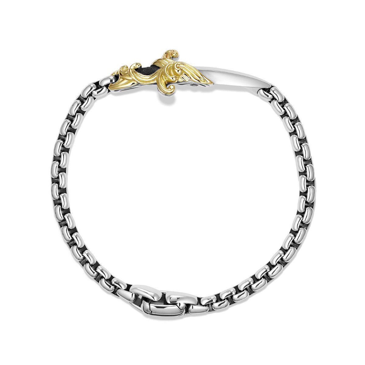 Waves Dagger Bracelet with Gold | Schiffman's Jewelers