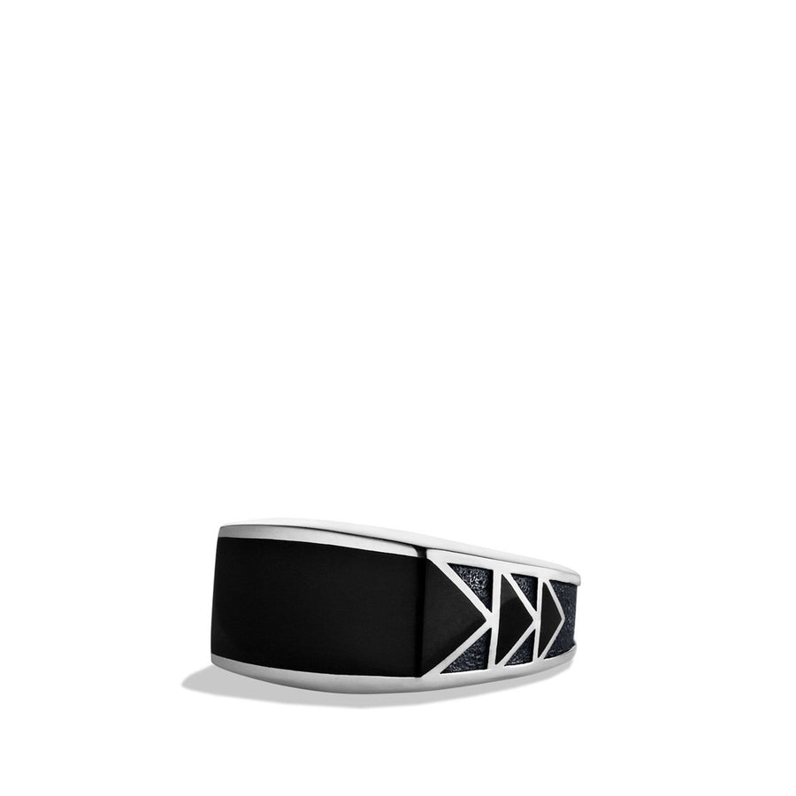 Ring with Nevada Silk Stone