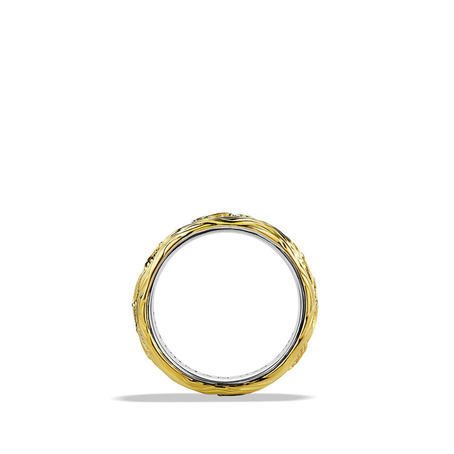 Band Ring with Gold
