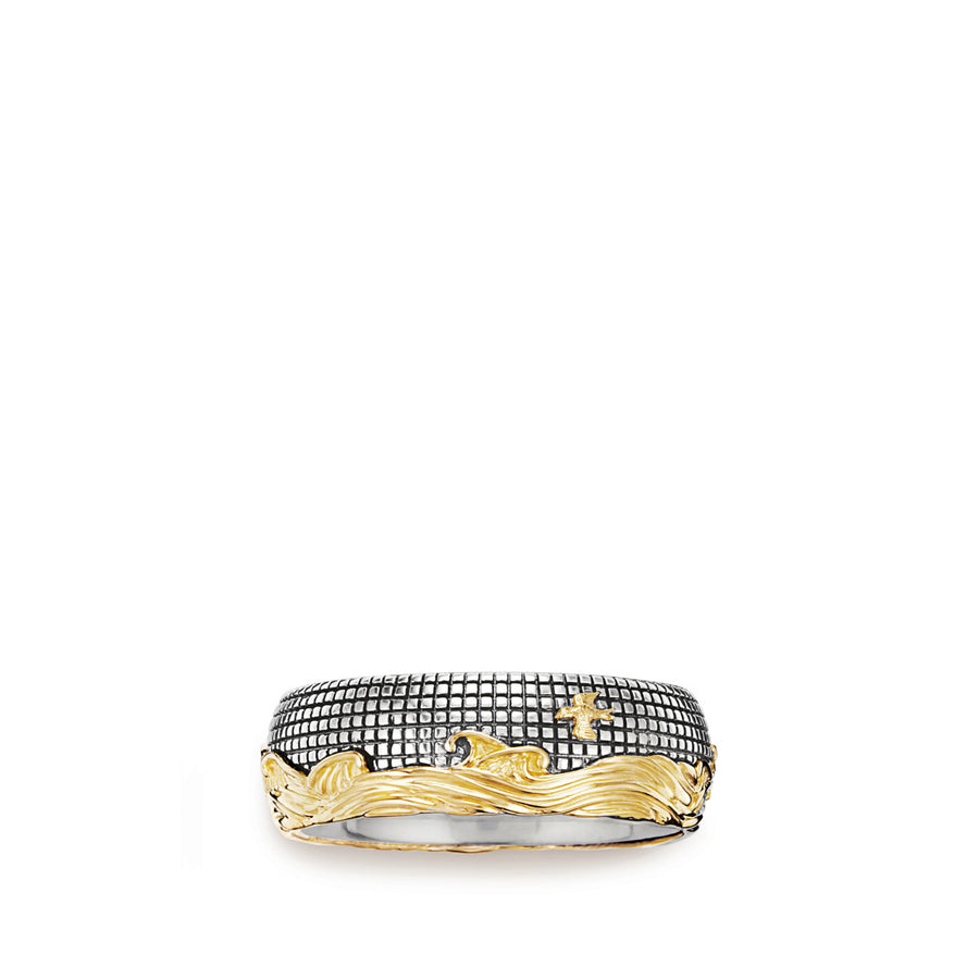 Band Ring with Gold