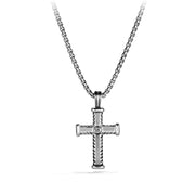 Chevron Cross with Black Diamonds