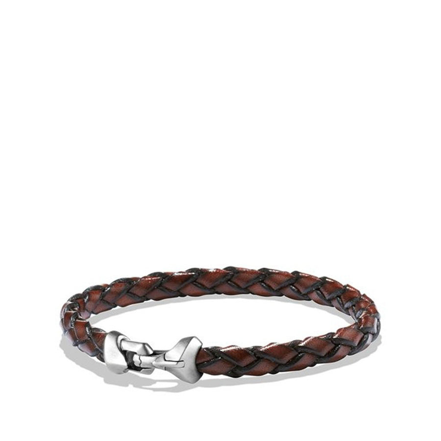Armory Leather Bracelet in Brown