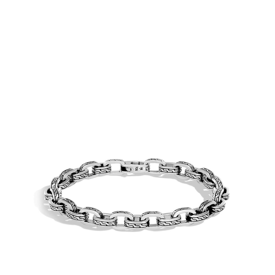 Classic Chain Silver Link Bracelet